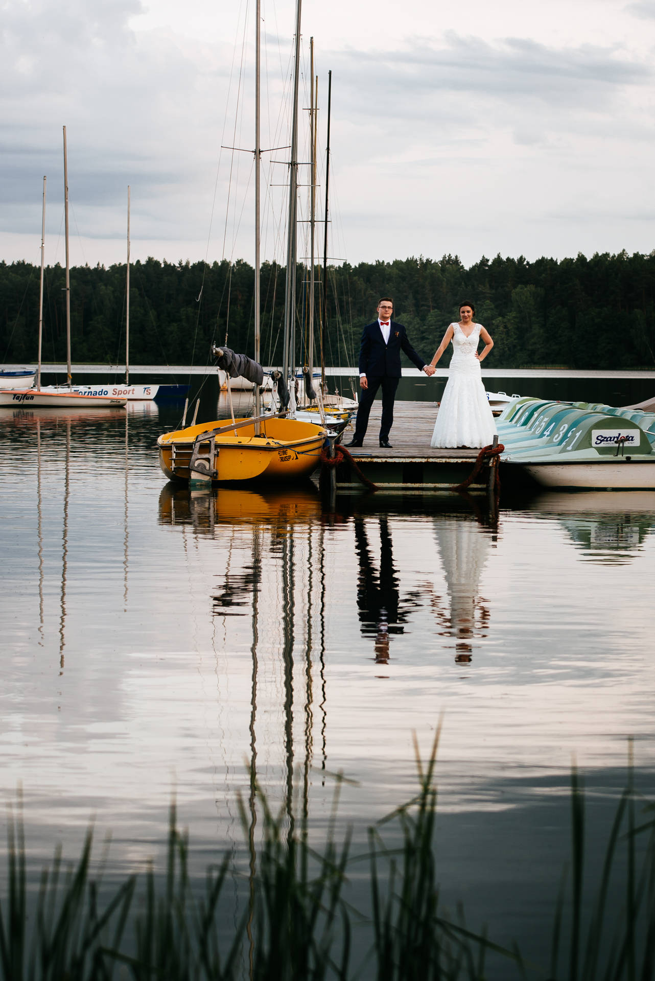 Ślub w Kościerzynie i wesele w Hotelu Szarlota nad jednym z jezior na Kaszubach